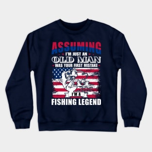 Fishing Legend Crewneck Sweatshirt